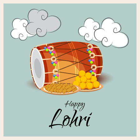 Happy Lohri.のイラスト素材