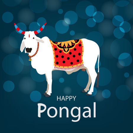 Happy Pongal.のイラスト素材