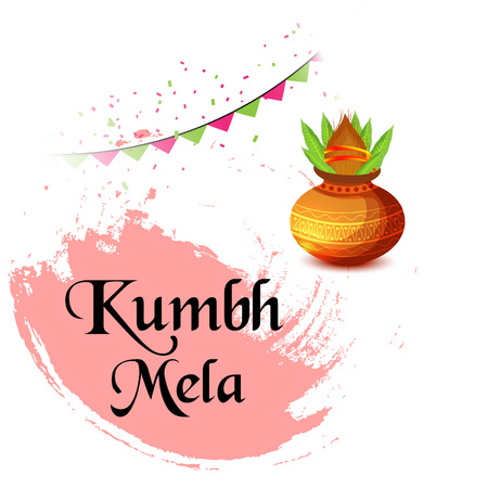Kumbh Mela.のイラスト素材