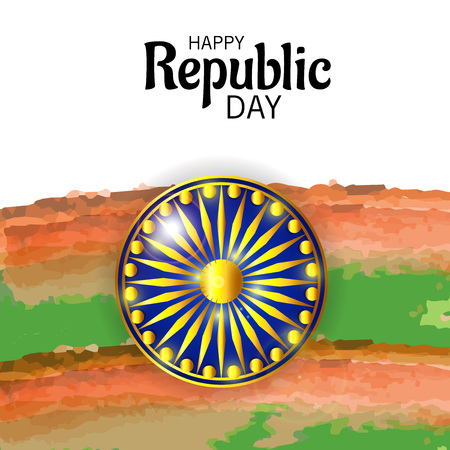 Indian Republic day concept.のイラスト素材