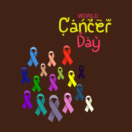 World Cancer Day.のイラスト素材