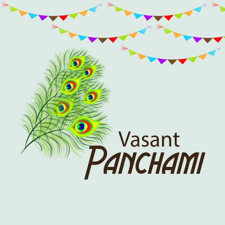 Vasant Panchami.のイラスト素材