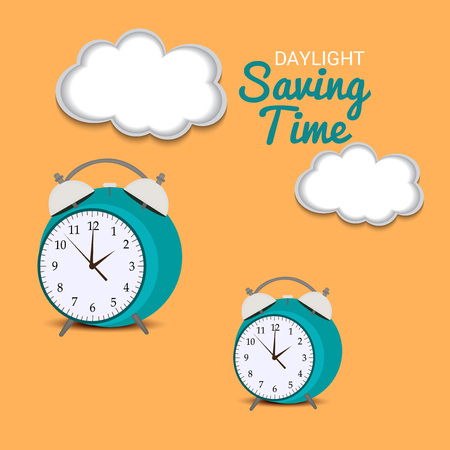 Daylight Saving Time(Spring Forward).のイラスト素材
