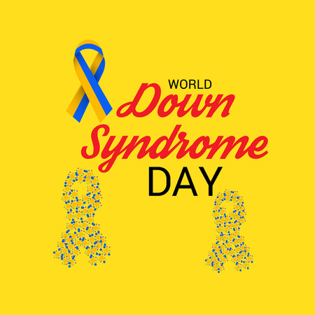 World Down Syndrome Day.のイラスト素材