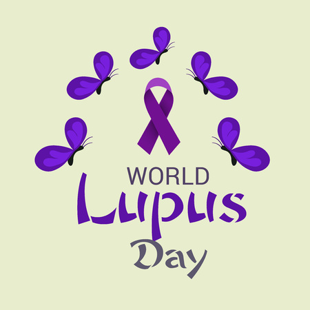 World Lupus Day.のイラスト素材
