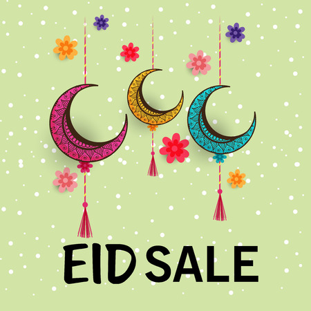 Eid Mubarak.のイラスト素材