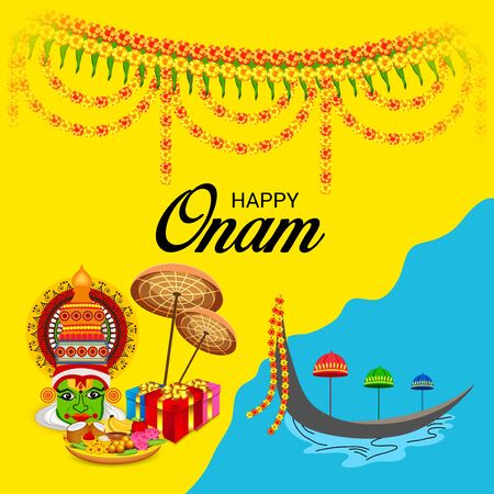 Happy Onam.のイラスト素材