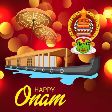 Happy Onam.のイラスト素材