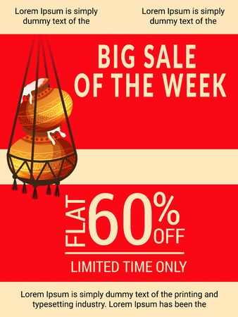 Happy Janmashtami Celebration.のイラスト素材