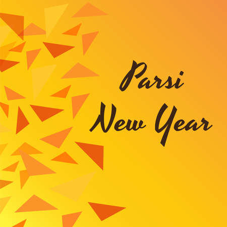 Vector illustration of a Background for Parsi New Year.のイラスト素材