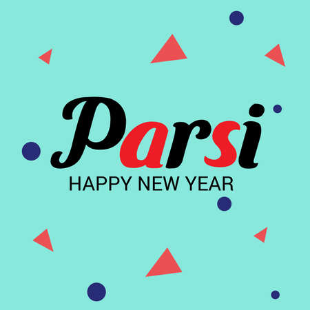 Vector illustration of a Background for Parsi New Year.のイラスト素材