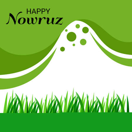 Vector illustration of a Background for Parsi New Year.のイラスト素材