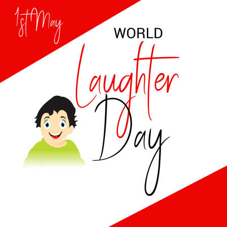 Illustration Of World Laughter day Background.のイラスト素材