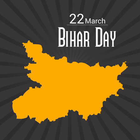 Vector illustration of a Background for Bihar Diwas.の写真素材