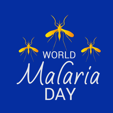 Vector illustration of a Background for World Malaria Day.の写真素材