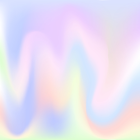 Hologram hipster card in pastel colorsのイラスト素材