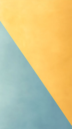 Minimalist color block background featuring a diagonal division between ...