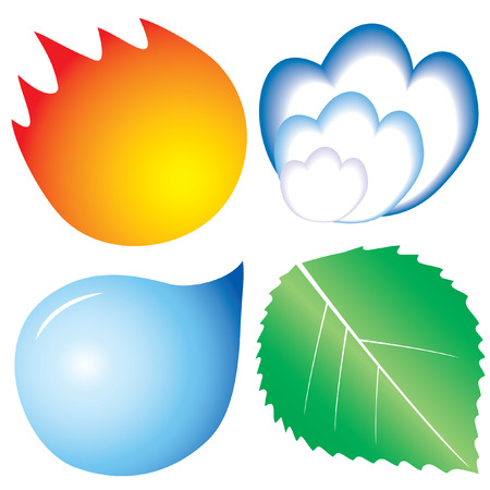 four elementsのイラスト素材