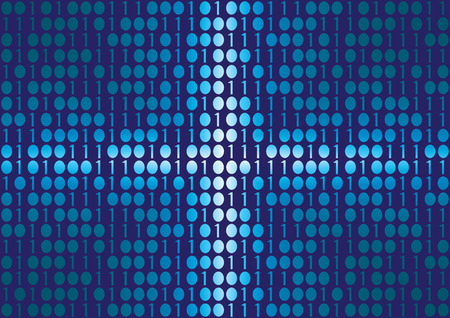 binaryのイラスト素材