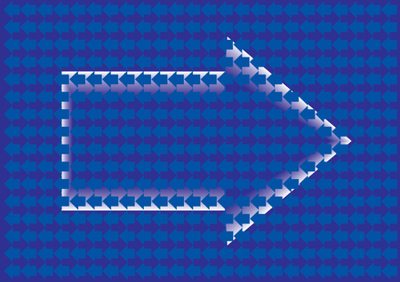 dark blue arrowのイラスト素材