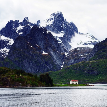 Lonely House in Norwayのeditorial素材