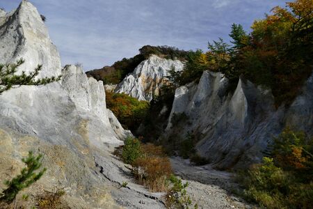 "Four seasons of J?niko" Fukaura Town Aomoriの写真素材