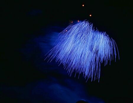ã"Fireworks of The Omagari", Daisen City, Akita Prefectureの写真素材