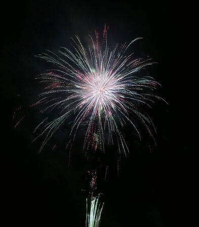 ã"Fireworks of The Omagari", Daisen City, Akita Prefectureの写真素材