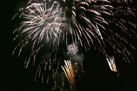 ã"Fireworks of The Omagari", Daisen City, Akita Prefecture Japanの写真素材
