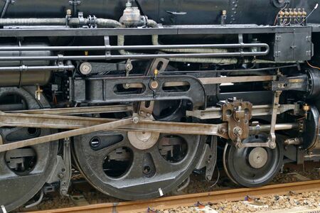 Steam Locomotive, Daisen City, Akita Prefecture Japanの写真素材