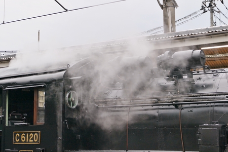 "Steam Locomotive", Daisen City, Akita Prefecture Japanのeditorial素材