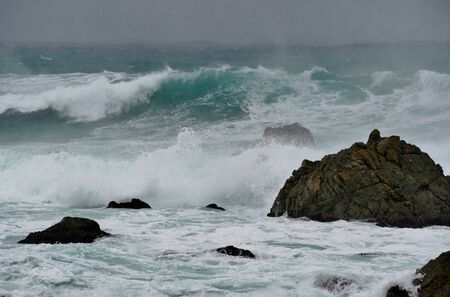 Sea of Japan Aomori Prefecture Japanの写真素材