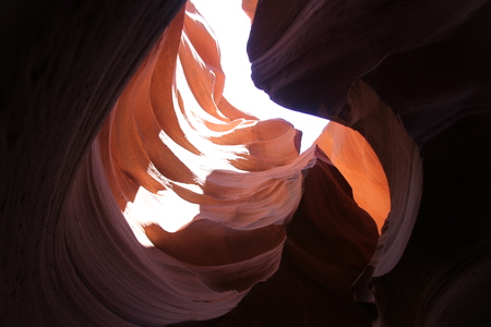 antelope canyon arizonaの写真素材