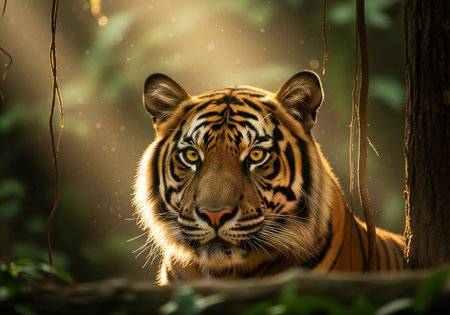 Siberian Tiger (Panthera tigris altaica)の素材