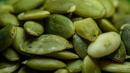 Pumpkin seedsの写真素材