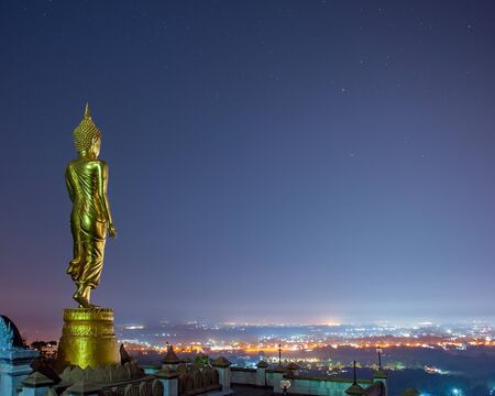 29 December 2014, The symbol of Nan Temple.The traveler need to see sunrise at this temple every winter season .or new year season.December 2014.の写真素材