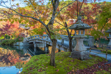 Autumn foliage at Eikando Temple in Kyoto, Japan