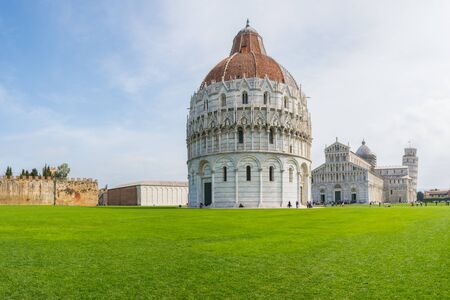 Leaning tower of Pisa, Italyの写真素材