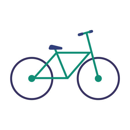 Isolated graphic of a bicycle. Vector illustration.のイラスト素材