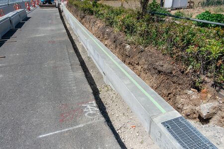 Image photograph of road construction