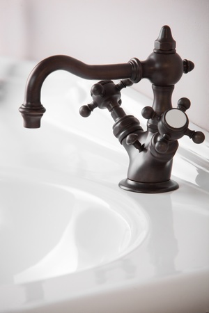 Brand new water faucetの写真素材