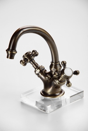 Brand new water faucetの写真素材