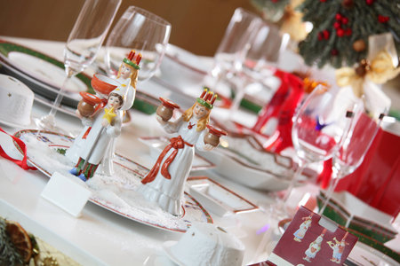 Christmas theme decorationの写真素材