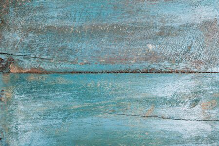 Vintage wood background with peeling paint.の写真素材