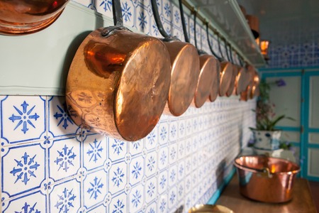 Giverny, France - 20 Oct 2016: inside the home of French impressionist painter Claude Monetのeditorial素材