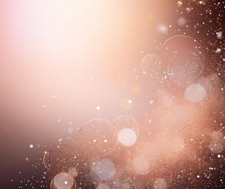 coffee background with bokeh lights with a place for textの素材