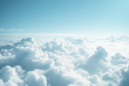 view from the porthole to the blue sky. place for the textの素材