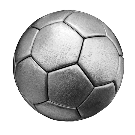 Silvered Ball wth skin textureの写真素材