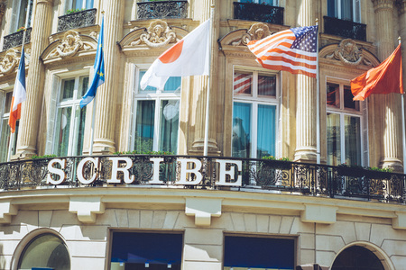 Paris France city walks editorial travel shootのeditorial素材