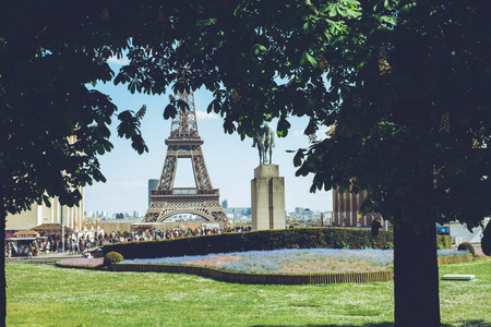 Eiffel Tower - Paris France city walks editorial travel shootのeditorial素材